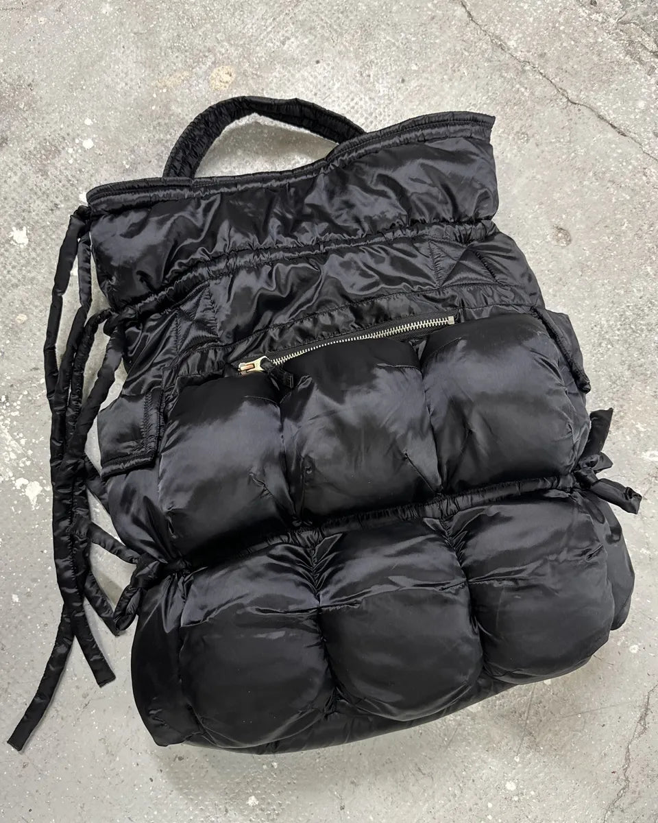 2000s Marithé + François Girbaud Black Puffer Bag oYFLOWv 4