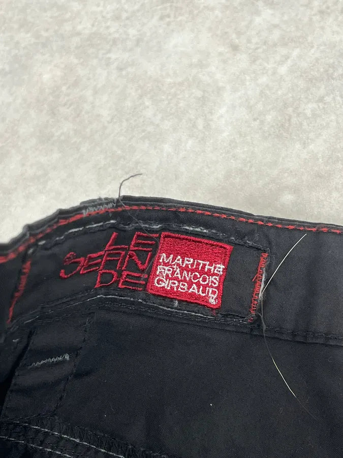 2000s Marithé + François Girbaud Black Relaxed Pants VBItyjF 10