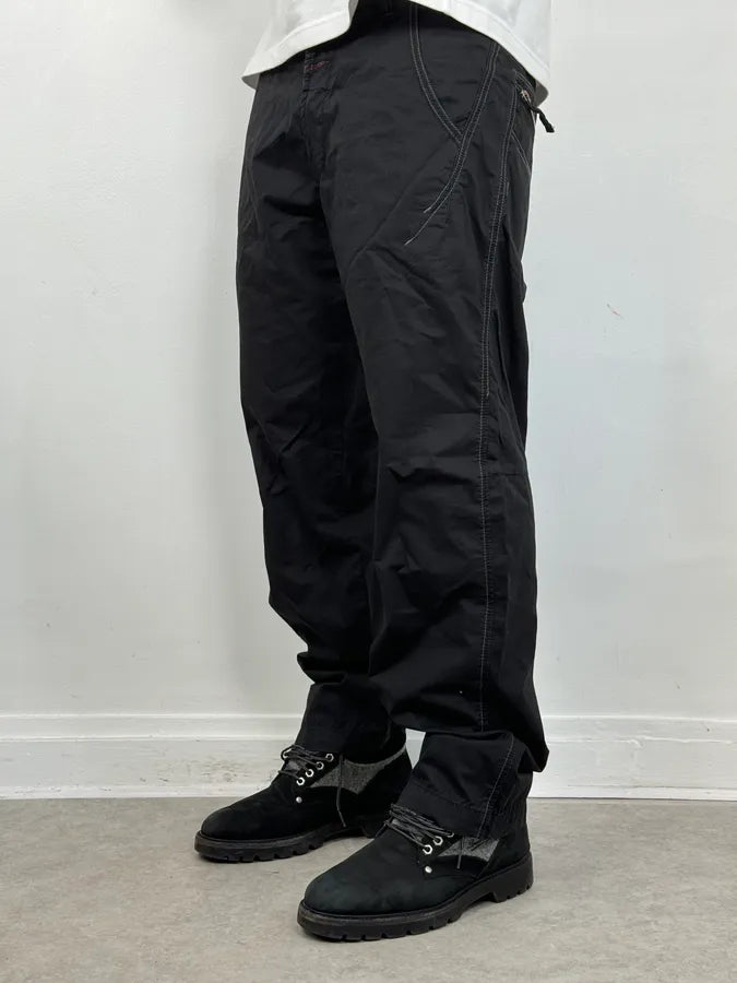 2000s Marithé + François Girbaud Black Relaxed Pants VBItyjF 2