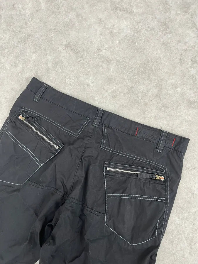 2000s Marithé + François Girbaud Black Relaxed Pants VBItyjF 7