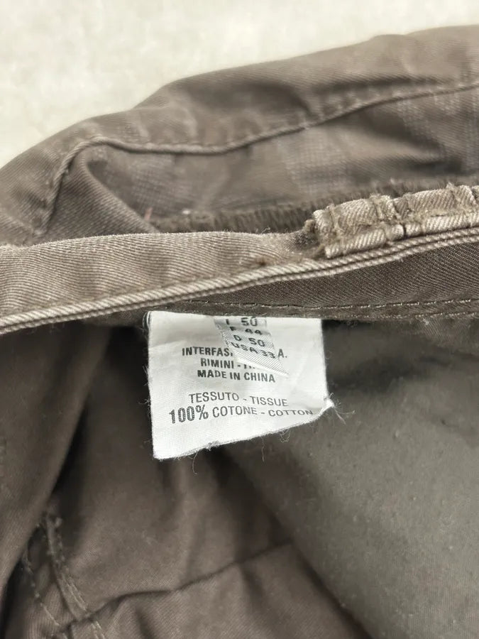 2000s Marithé + François Girbaud Grey Shadow Tagged Abstract Pants uASZVZS 11