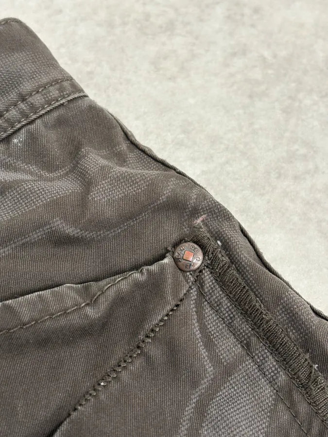 2000s Marithé + François Girbaud Grey Shadow Tagged Abstract Pants uASZVZS 8