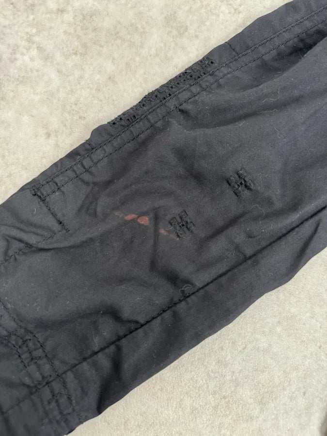 2000s Marithé + François Girbaud Black Signature Buttoned Light Jacket NHrgXbK 6