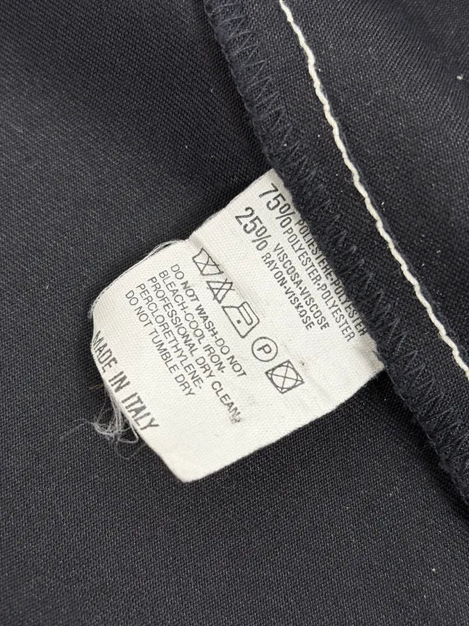 2000s Marithé + François Girbaud Black Signature Overshirt Jacket oklMogl 9