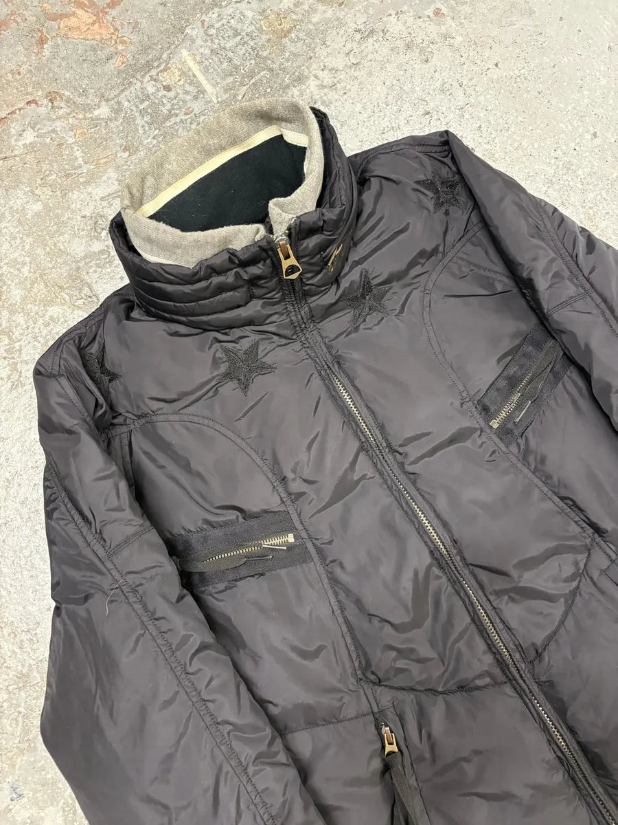 2000s Marithé + François Girbaud Black Tactical Nylon Jacket (M) NAaeCVq 11