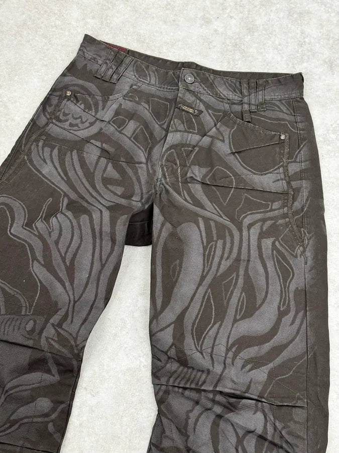 2000s Marithé + François Girbaud Black Tagged Cozy Pants emCBghx 5