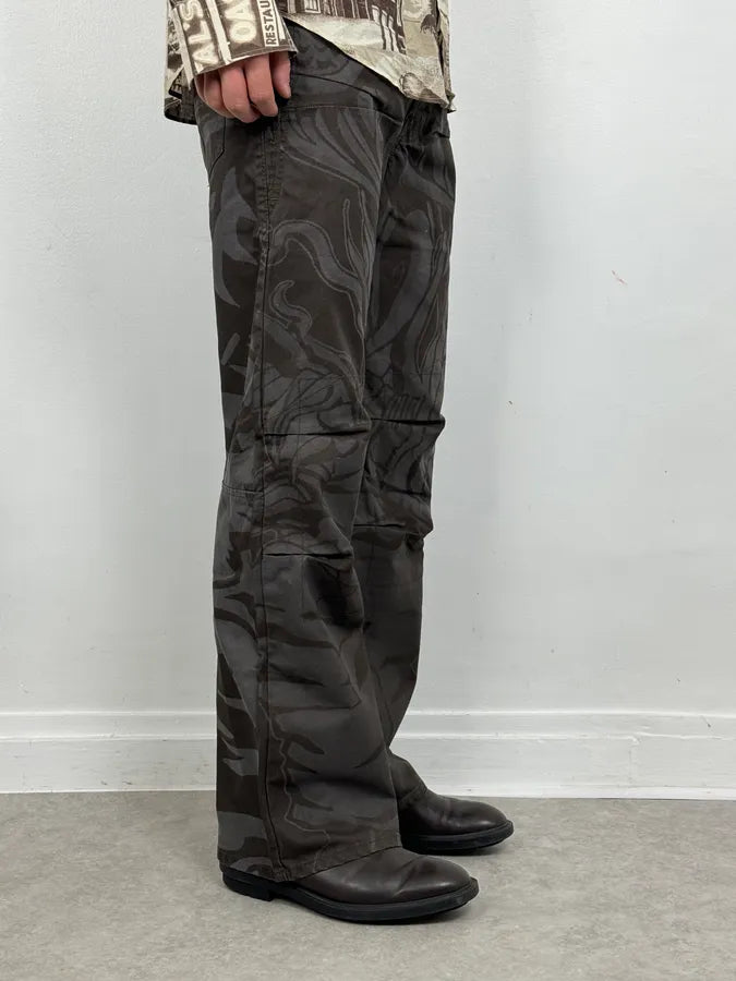 2000s Marithé + François Girbaud Black Tagged Cozy Pants emCBghx 2