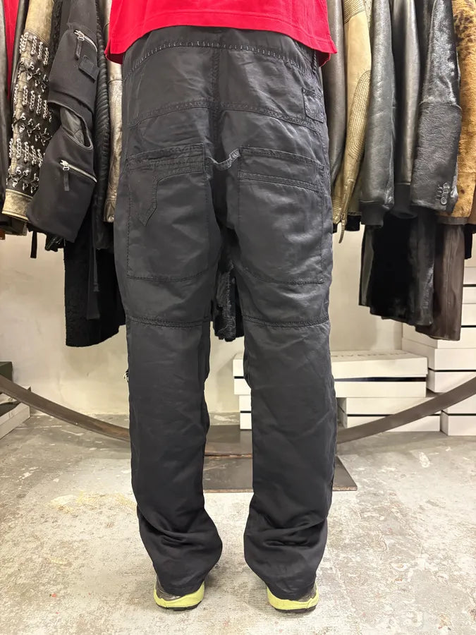 2000s Marithé + François Girbaud Black Utility Pants (S/M) IvIPbyW 3