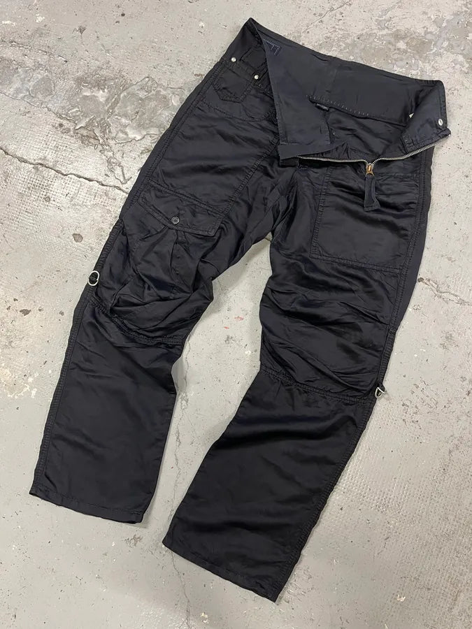 2000s Marithé + François Girbaud Black Utility Pants (S/M) IvIPbyW 5