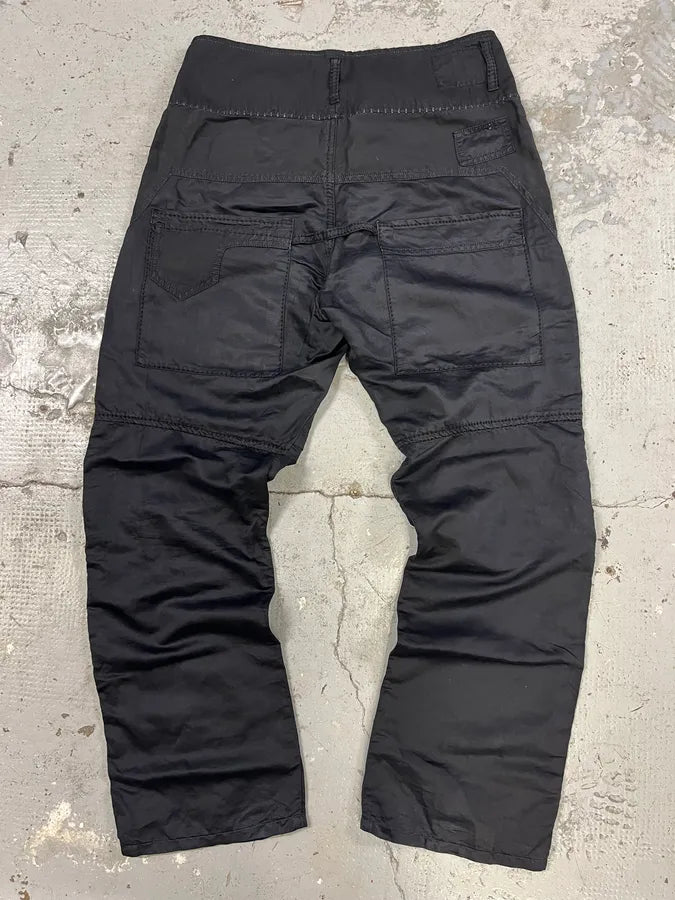 2000s Marithé + François Girbaud Black Utility Pants (S/M) IvIPbyW 6