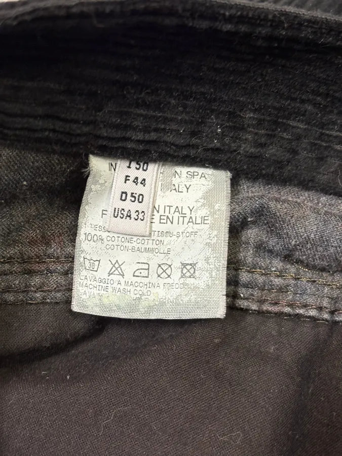 2000s Marithé + François Girbaud Black Velvet Pants aCrOUHh 10