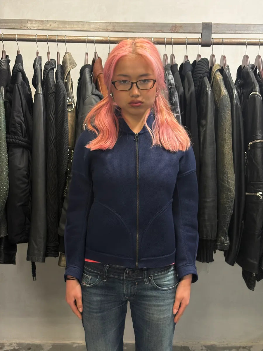 2000s Marithé + François Girbaud Blue Aero Technical Jacket EIHckAR 1