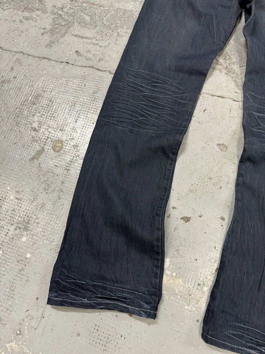 2000s Marithé + François Girbaud Blue Brut Distressed Denim Jeans dGEmzNz 6