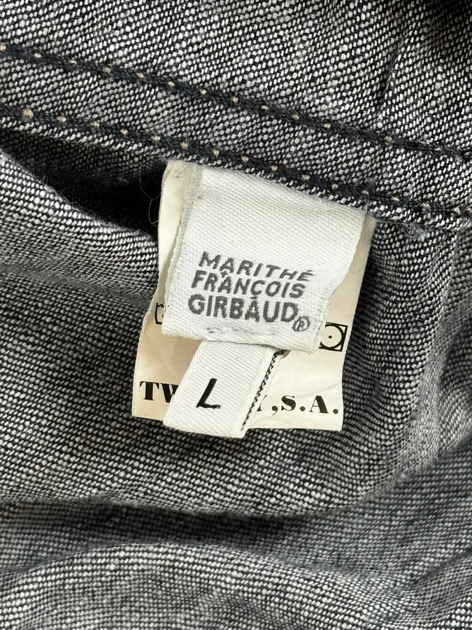 2000s Marithé + François Girbaud Blue Denim Jacket WOKTAtV 11