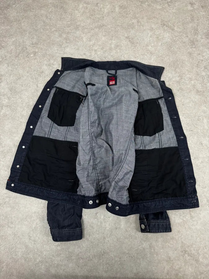 2000s Marithé + François Girbaud Blue Denim Jacket WOKTAtV 6