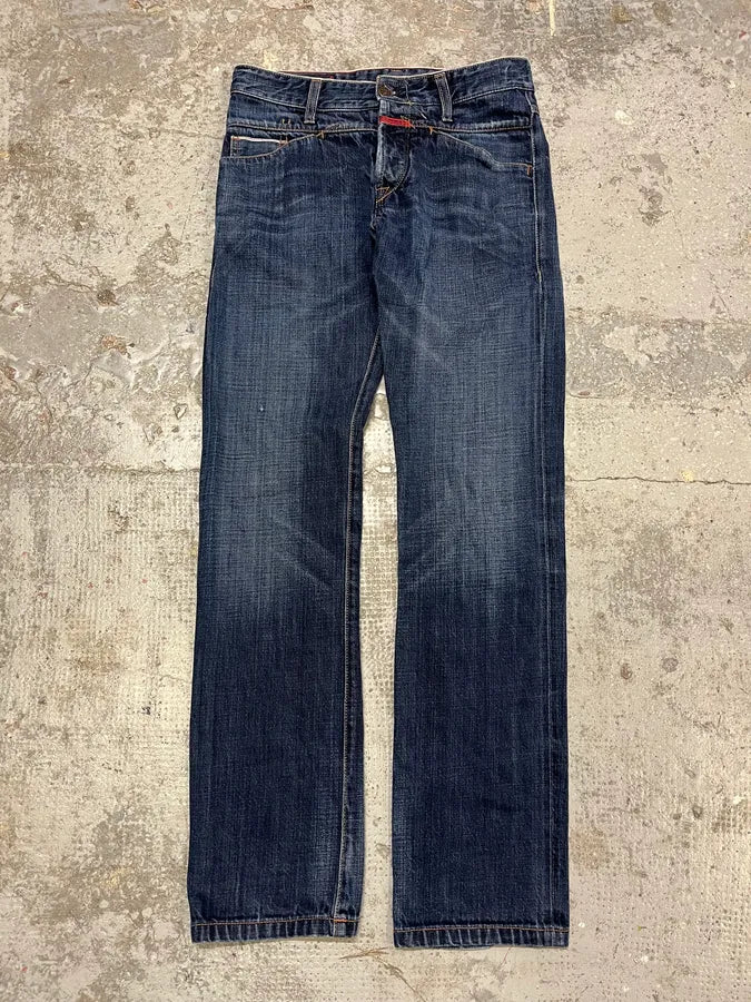 2000s Marithé + François Girbaud Blue Denim Jeans AadtcFR 0