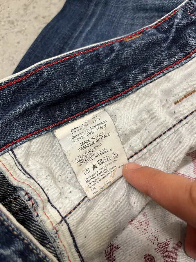 2000s Marithé + François Girbaud Blue Denim Jeans AadtcFR 10