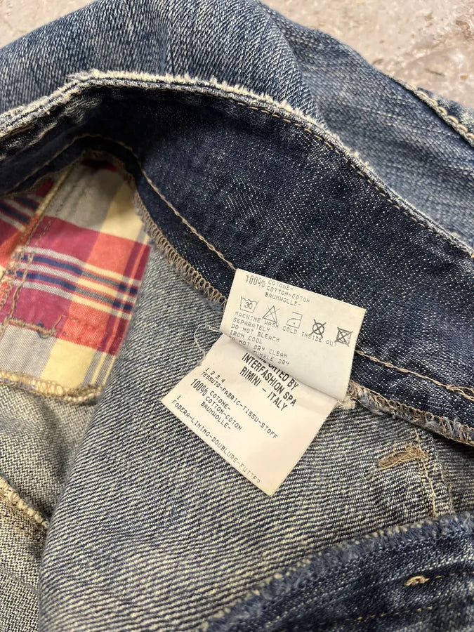 2000s Marithé + François Girbaud Blue Faded Denim Jeans DvvptGd 12