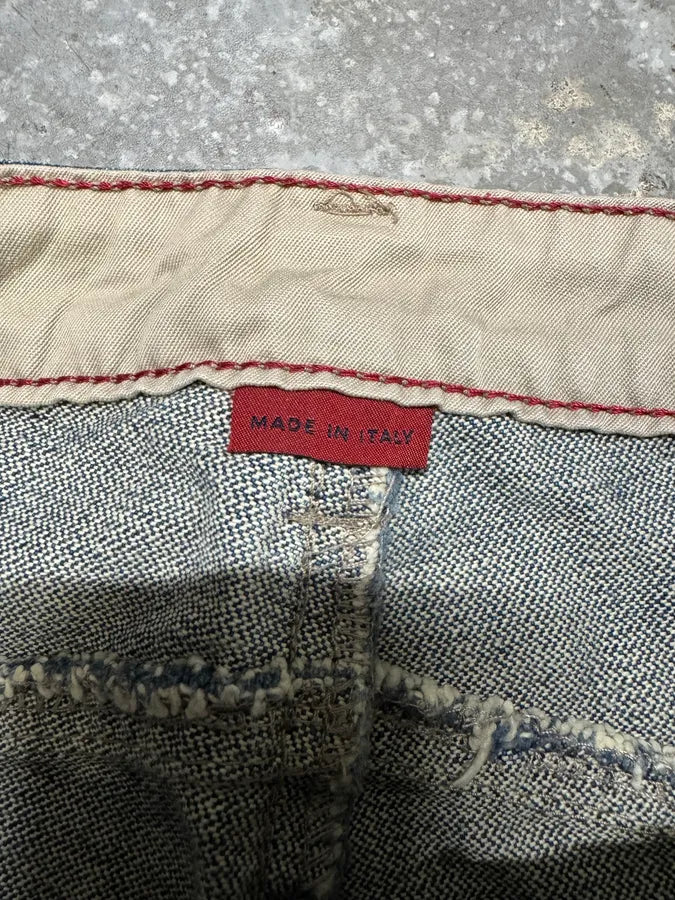 2000s Marithé + François Girbaud Blue Faded Denim Jeans (S) vDkFJIn 9