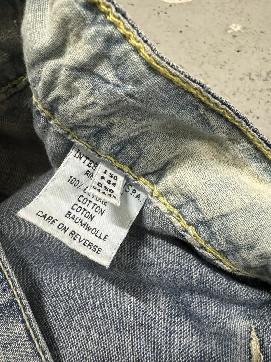 2000s Marithé + François Girbaud Blue Loose Denim Jeans clFOnUz 6
