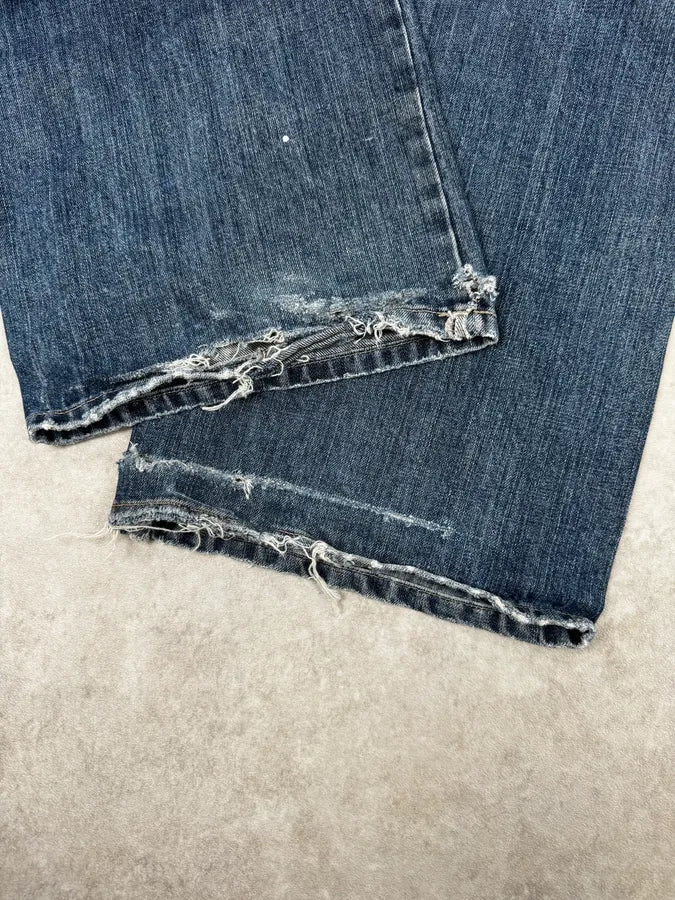 2000s Marithé + François Girbaud Blue Rebel Cozy Denim Jeans oWCNILb 8