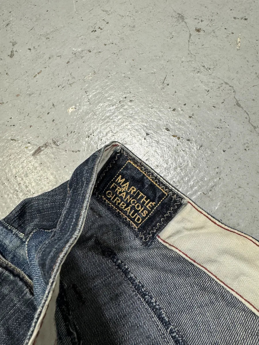 2000s Marithé + François Girbaud Blue Rebel Denim Jeans FYDXtTh 8