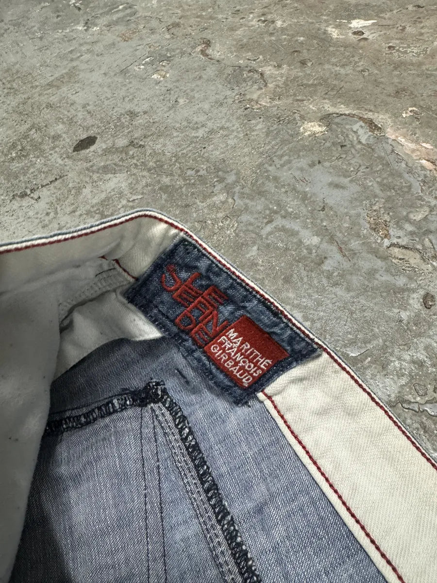 2000s Marithé + François Girbaud Blue Relaxed Cozy Jeans (XL) 9