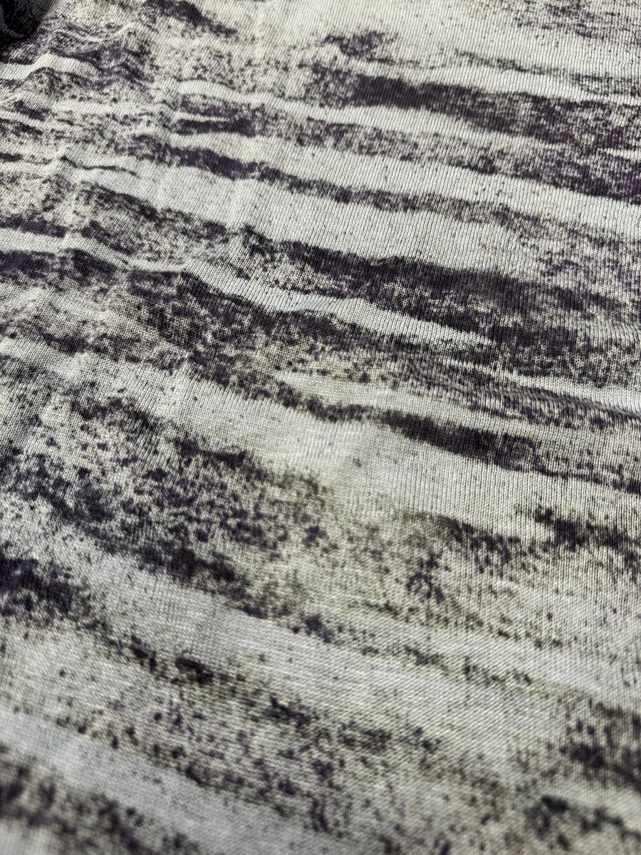 2000s Marithé + François Girbaud Blue Striped Silk & Cotton Sweater mderLub 7