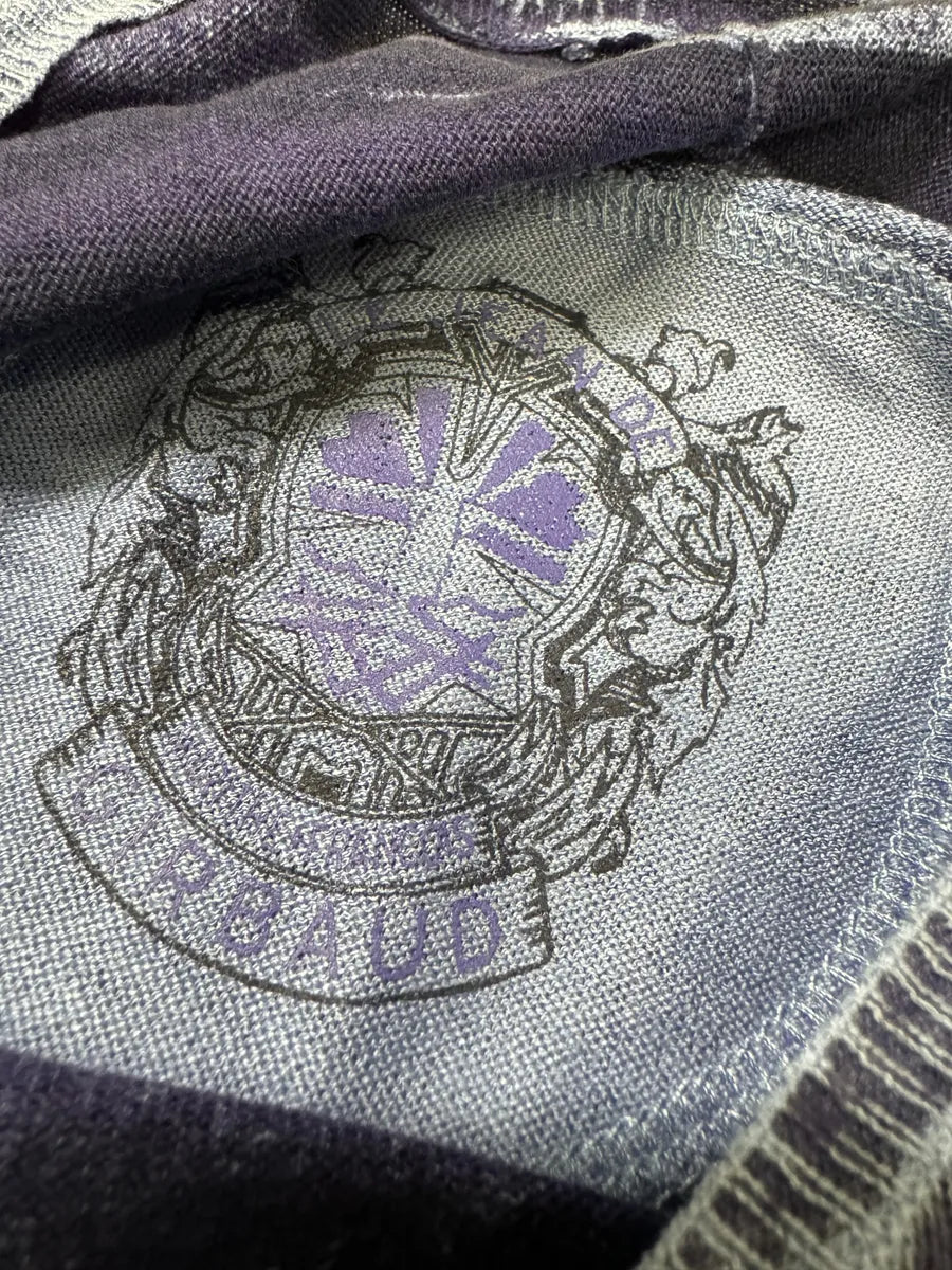 2000s Marithé + François Girbaud Blue Striped Silk & Cotton Sweater mderLub 8