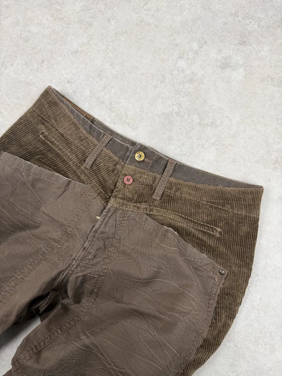 2000s Marithé + François Girbaud Brown Cozy Pants TknPFVb 11