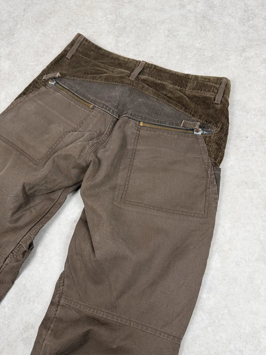 2000s Marithé + François Girbaud Brown Cozy Pants TknPFVb 4