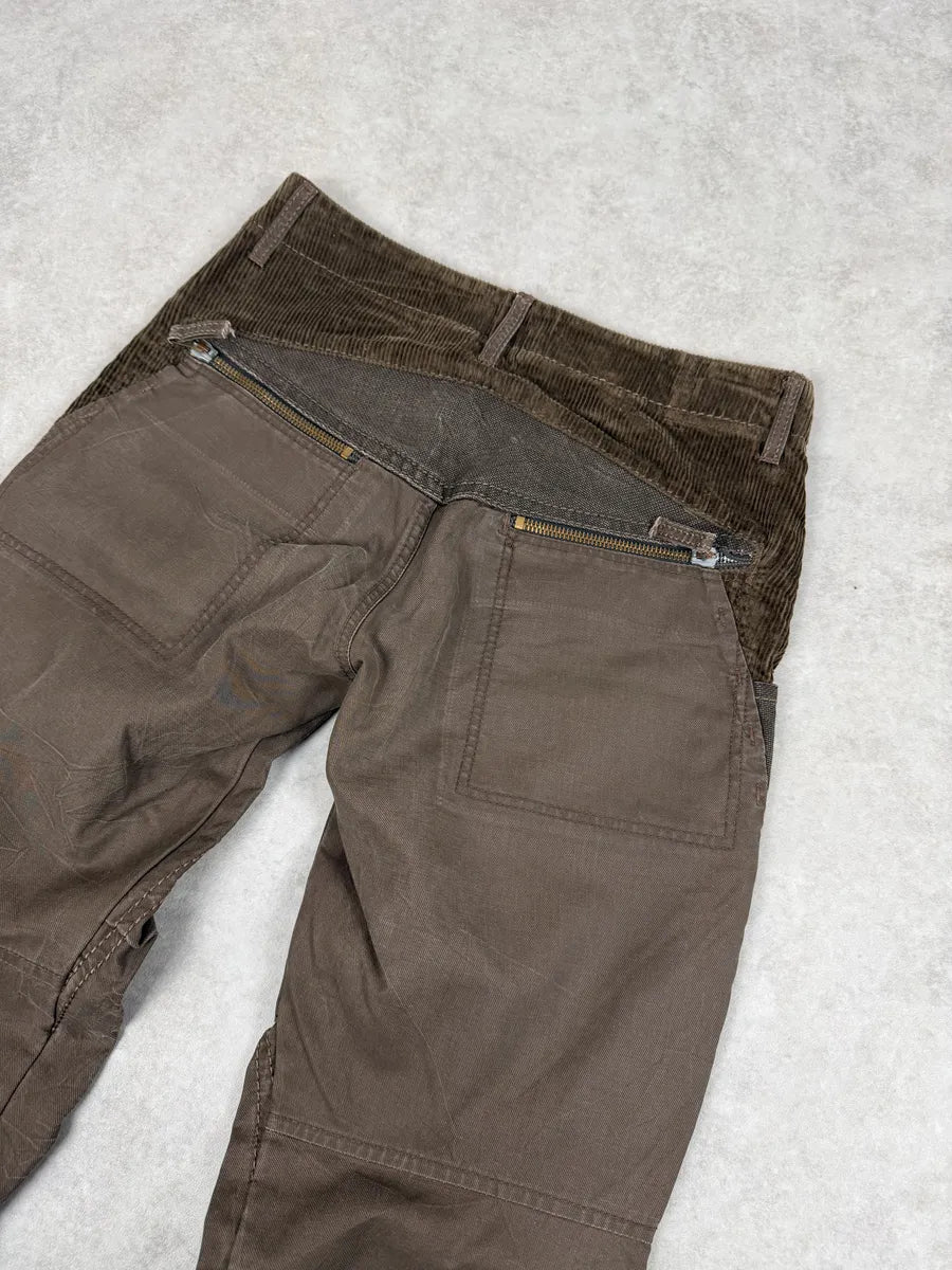 2000s Marithé + François Girbaud Brown Cozy Pants TknPFVb 5
