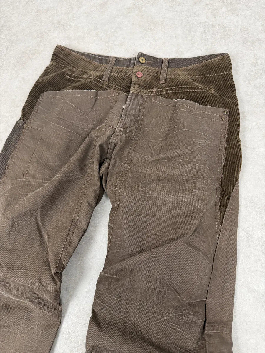 2000s Marithé + François Girbaud Brown Cozy Pants TknPFVb 7