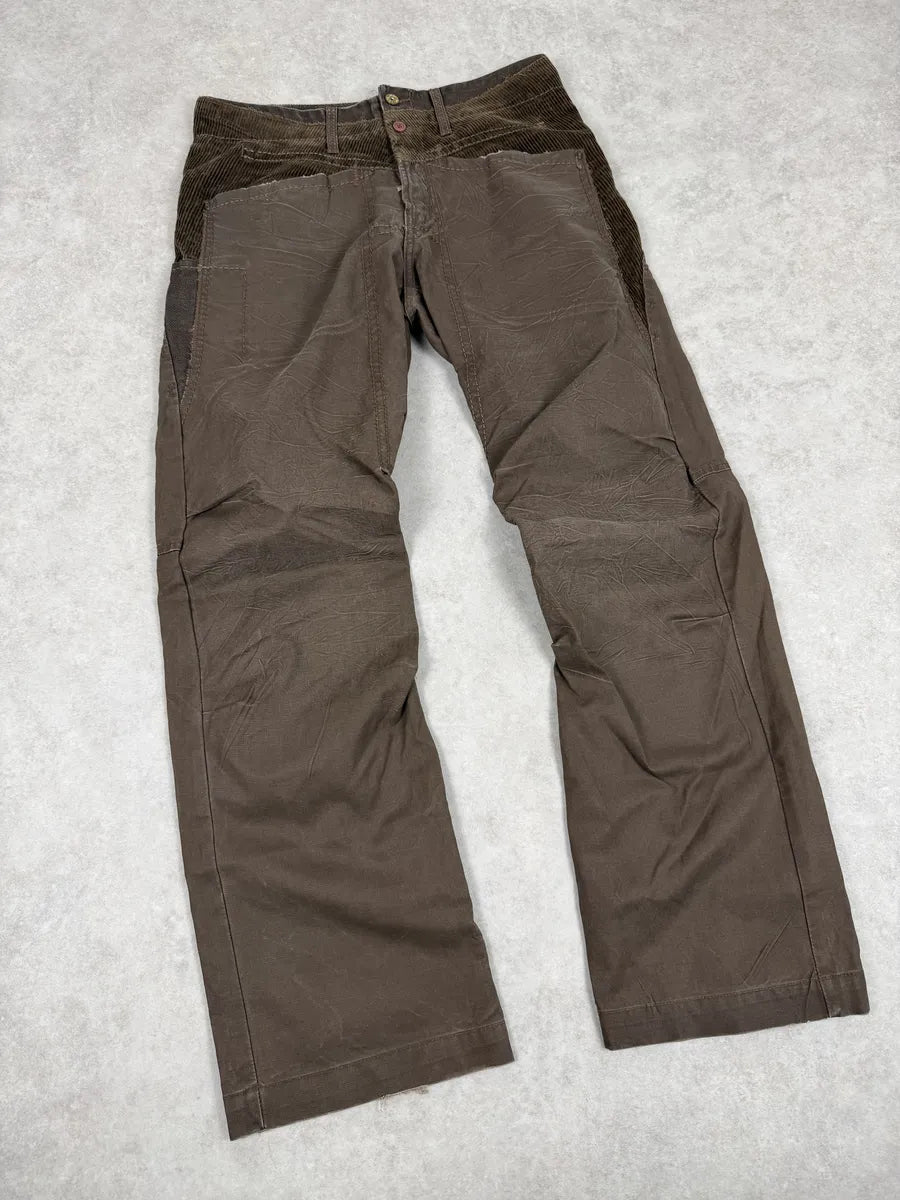 2000s Marithé + François Girbaud Brown Cozy Pants TknPFVb 8