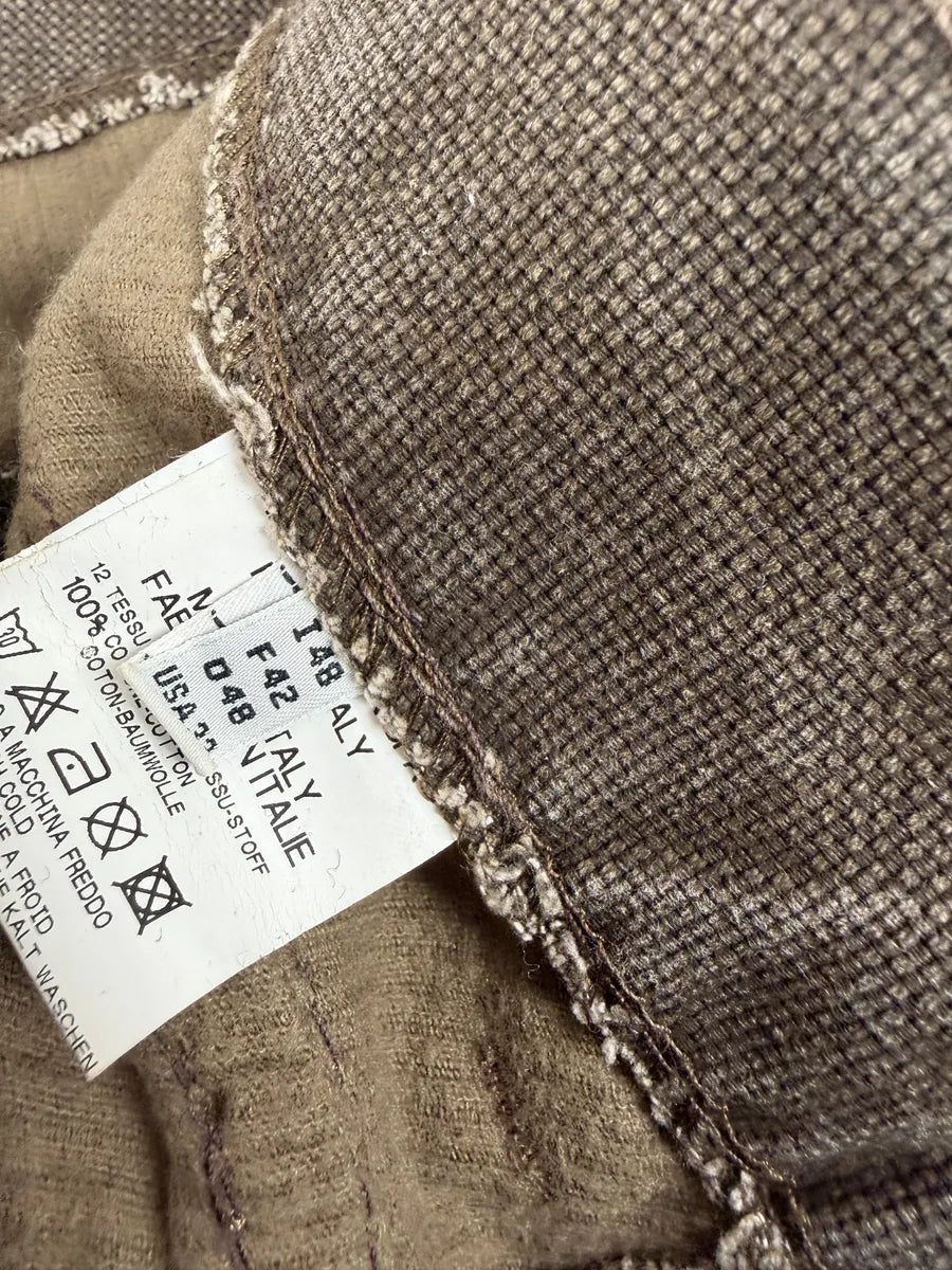 2000s Marithé + François Girbaud Brown Cozy Pants TknPFVb 9