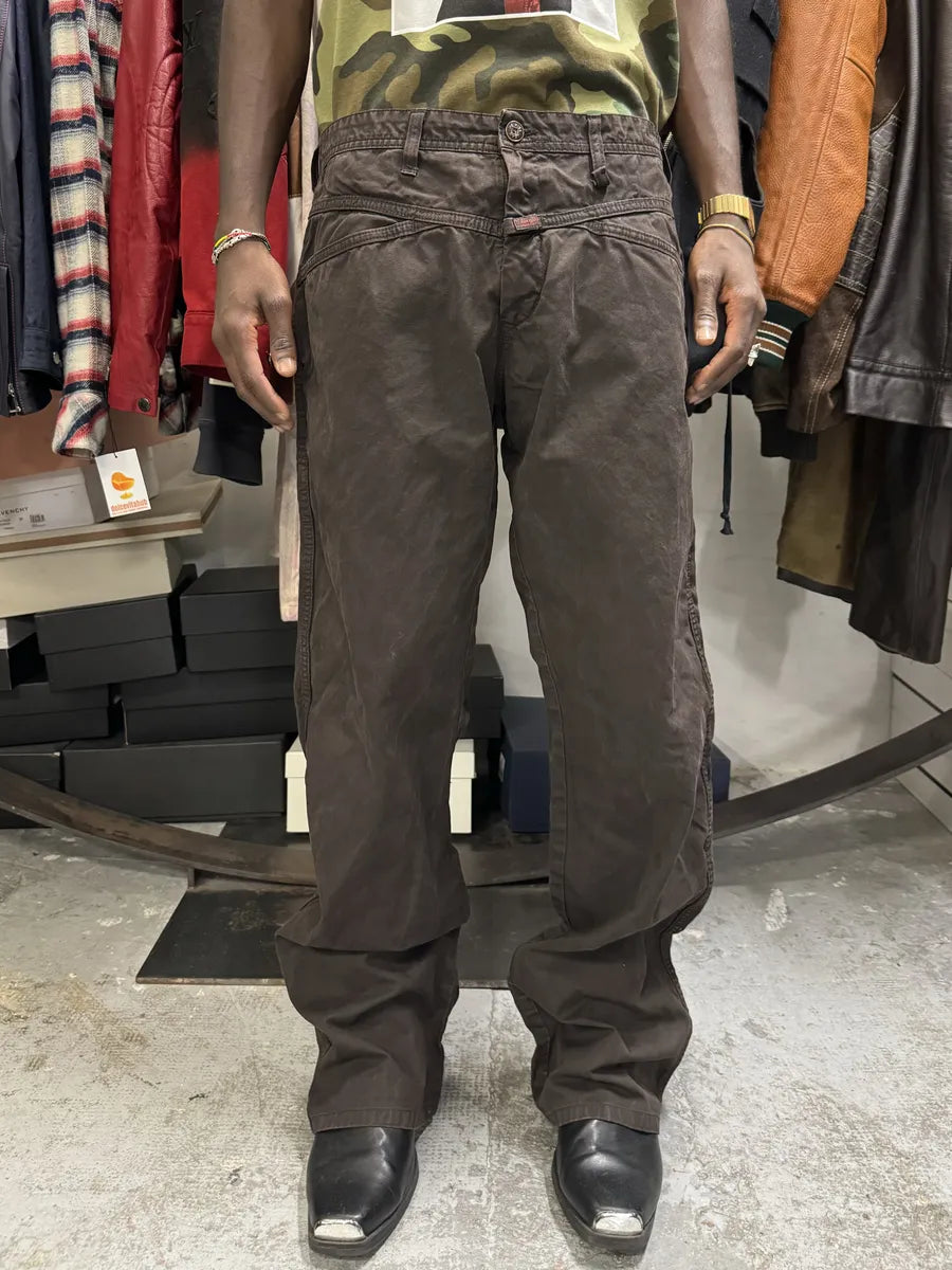 2000s Marithé + François Girbaud Brown Cozy Pants zqSpUnj 0