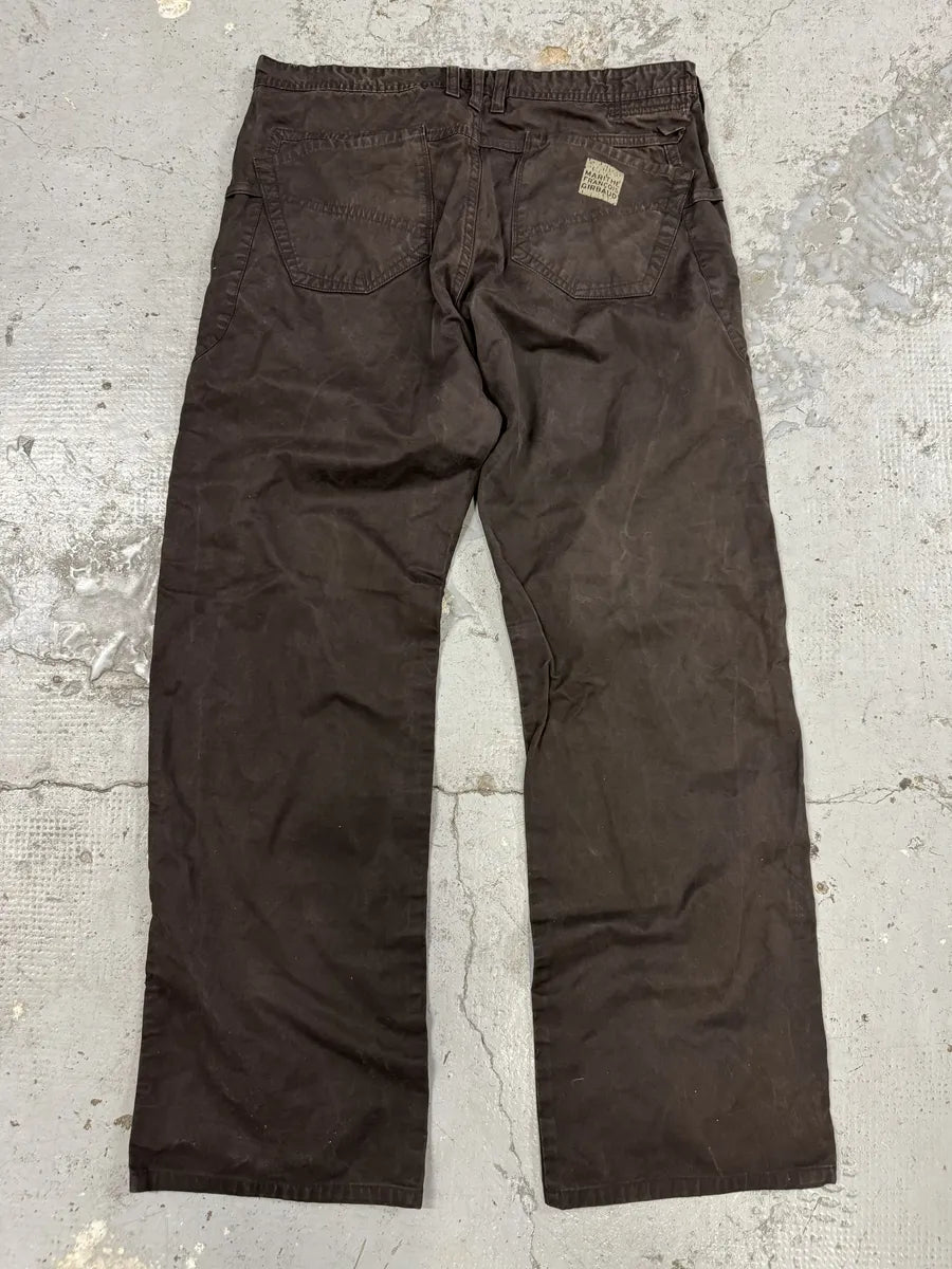 2000s Marithé + François Girbaud Brown Cozy Pants zqSpUnj 4