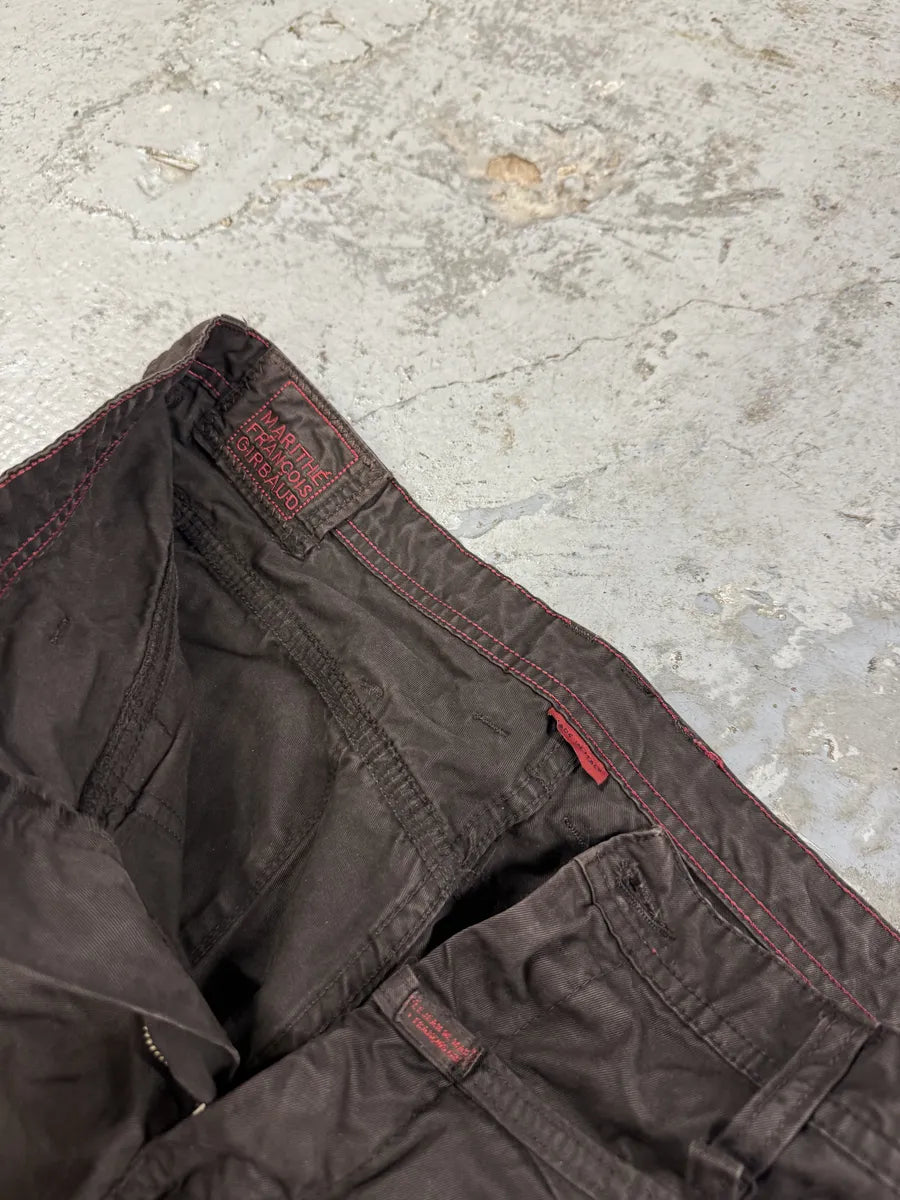 2000s Marithé + François Girbaud Brown Cozy Pants zqSpUnj 6