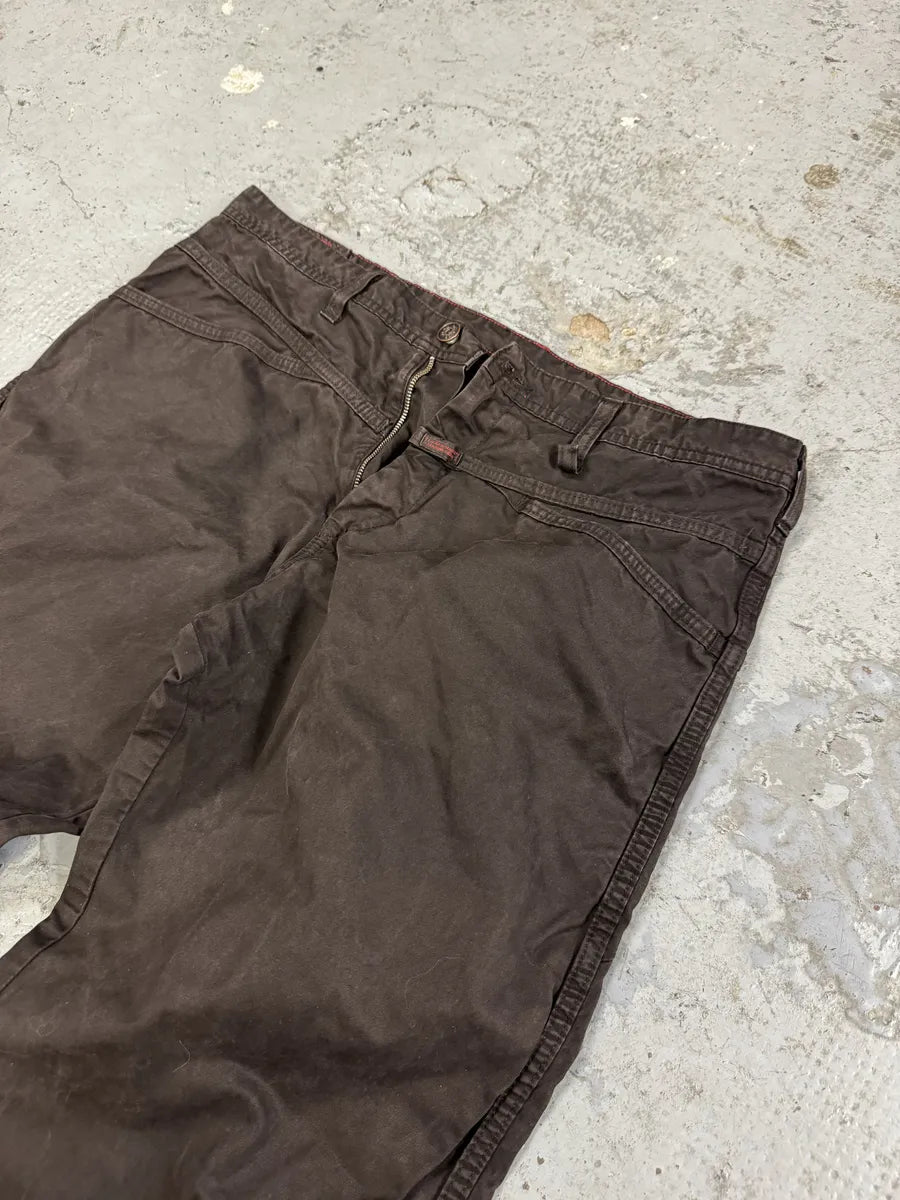 2000s Marithé + François Girbaud Brown Cozy Pants zqSpUnj 8