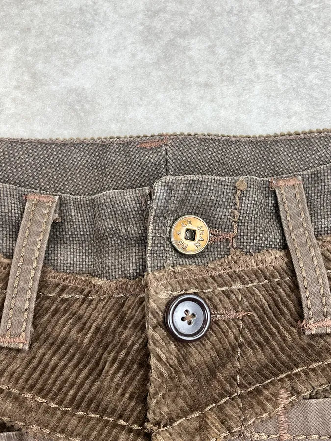 2000s Marithé + François Girbaud Brown Hybrid Cargo Pants FSnNRjd 12