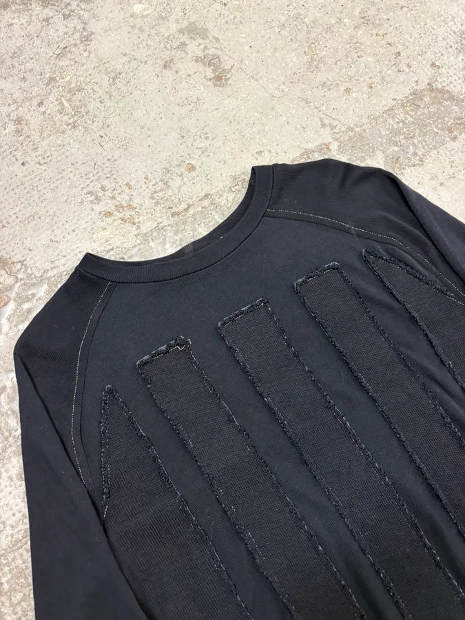 2000s Marithé + François Girbaud Navy Contemporary Sweater aIfsXUl 4
