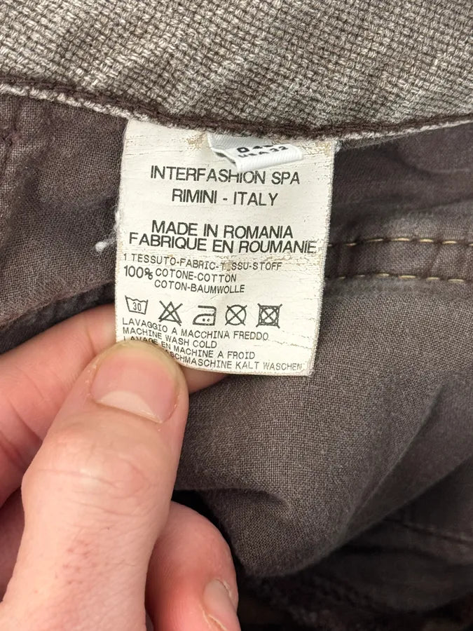 2000s Marithé + François Girbaud Brown Signature Pants OvsOMFS 11