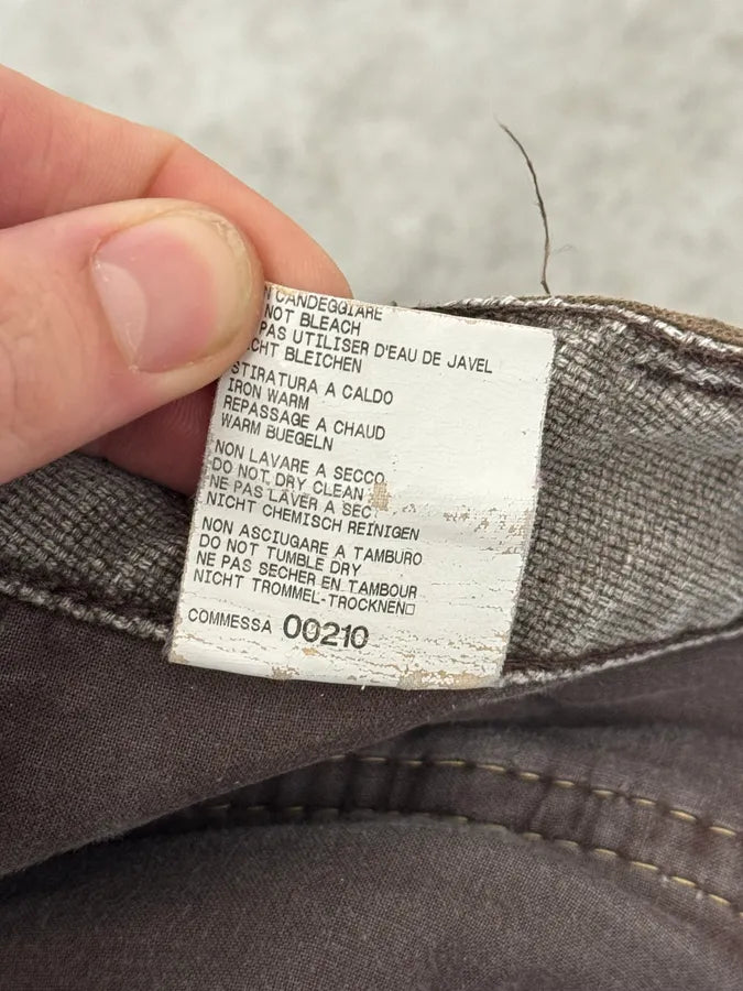 2000s Marithé + François Girbaud Brown Signature Pants OvsOMFS 12