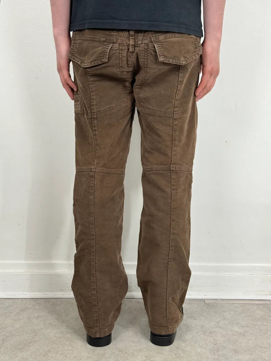 2000s Marithé + François Girbaud Brown Signature Pants OvsOMFS 3