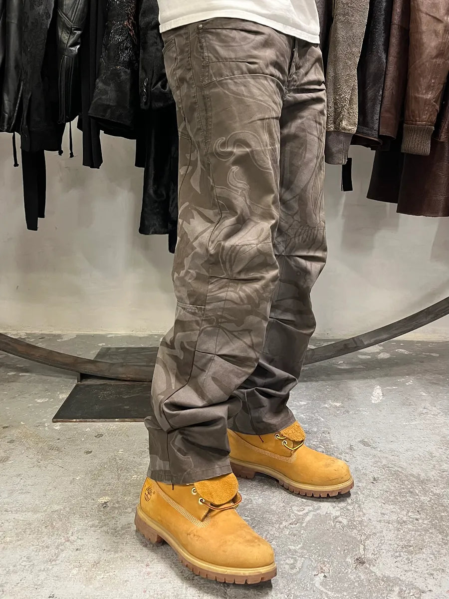 2000s Marithé + François Girbaud Brown Signature Tagged Pants (M/L) wMoWmRQ 1