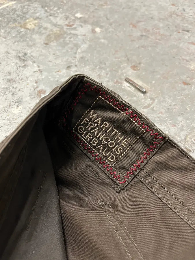 2000s Marithé + François Girbaud Brown Signature Tagged Pants (M/L) wMoWmRQ 10