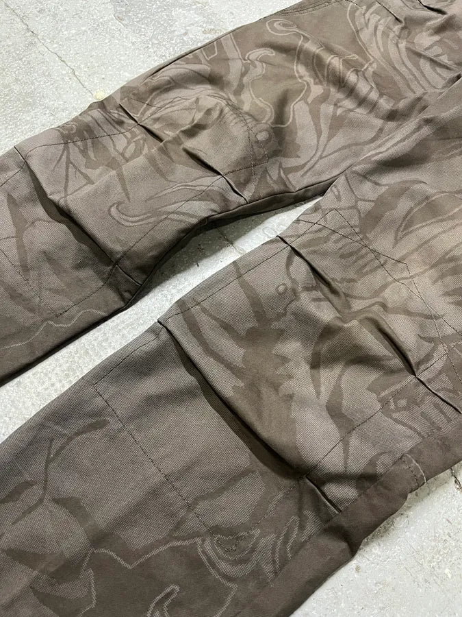 2000s Marithé + François Girbaud Brown Signature Tagged Pants (M/L) wMoWmRQ 5