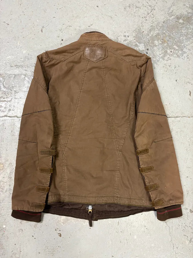 2000s Marithé + François Girbaud Brown Utility Astro Jacket luZBwYe 5