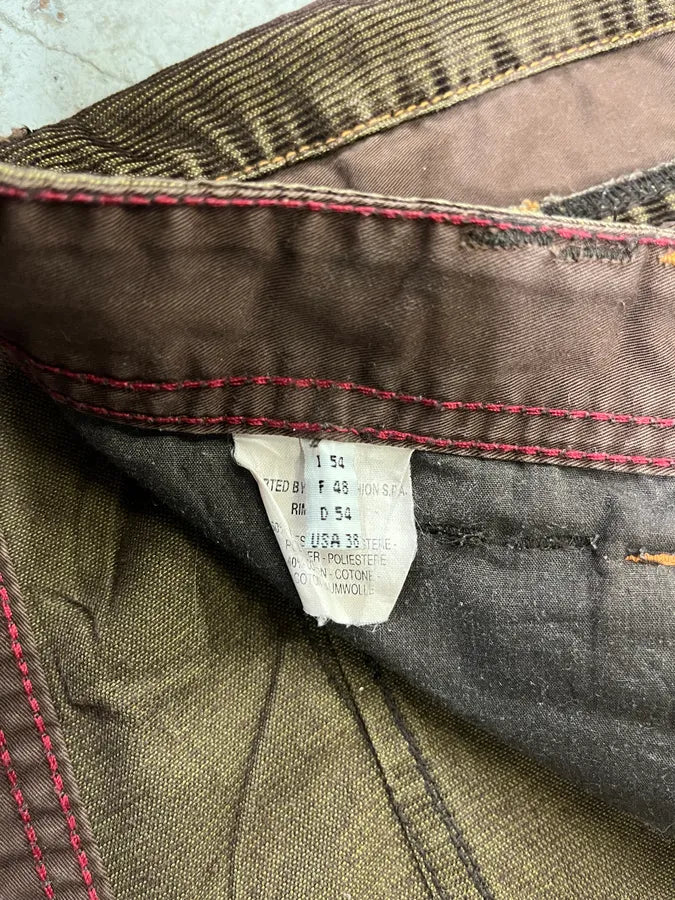 2000s Marithé + François Girbaud Brown Velvet Pants jbbiRCr 12