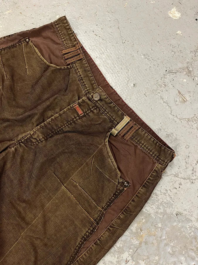 2000s Marithé + François Girbaud Brown Velvet Pants jbbiRCr 7